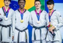 Henrique Marques conquista 2º ouro brasileiro no Mundial de Taekwondo Henrique Marques conquista 2º ouro brasileiro no Mundial de Taekwondo