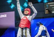 Maria Clara Pacheco é campeã mundial de taekwondo na China Maria Clara Pacheco é campeã mundial de taekwondo na China