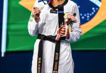 Milena Titoneli é prata no Mundial de taekwondo, o 3º pódio do Brasil Milena Titoneli é prata no Mundial de taekwondo, o 3º pódio do Brasil