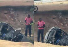 Carro Capota E Despenca Em Ribanceira Na LIP Em Salvador