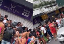 Inauguração De Loja Causa Tumulto Na Avenida Sete De Setembro