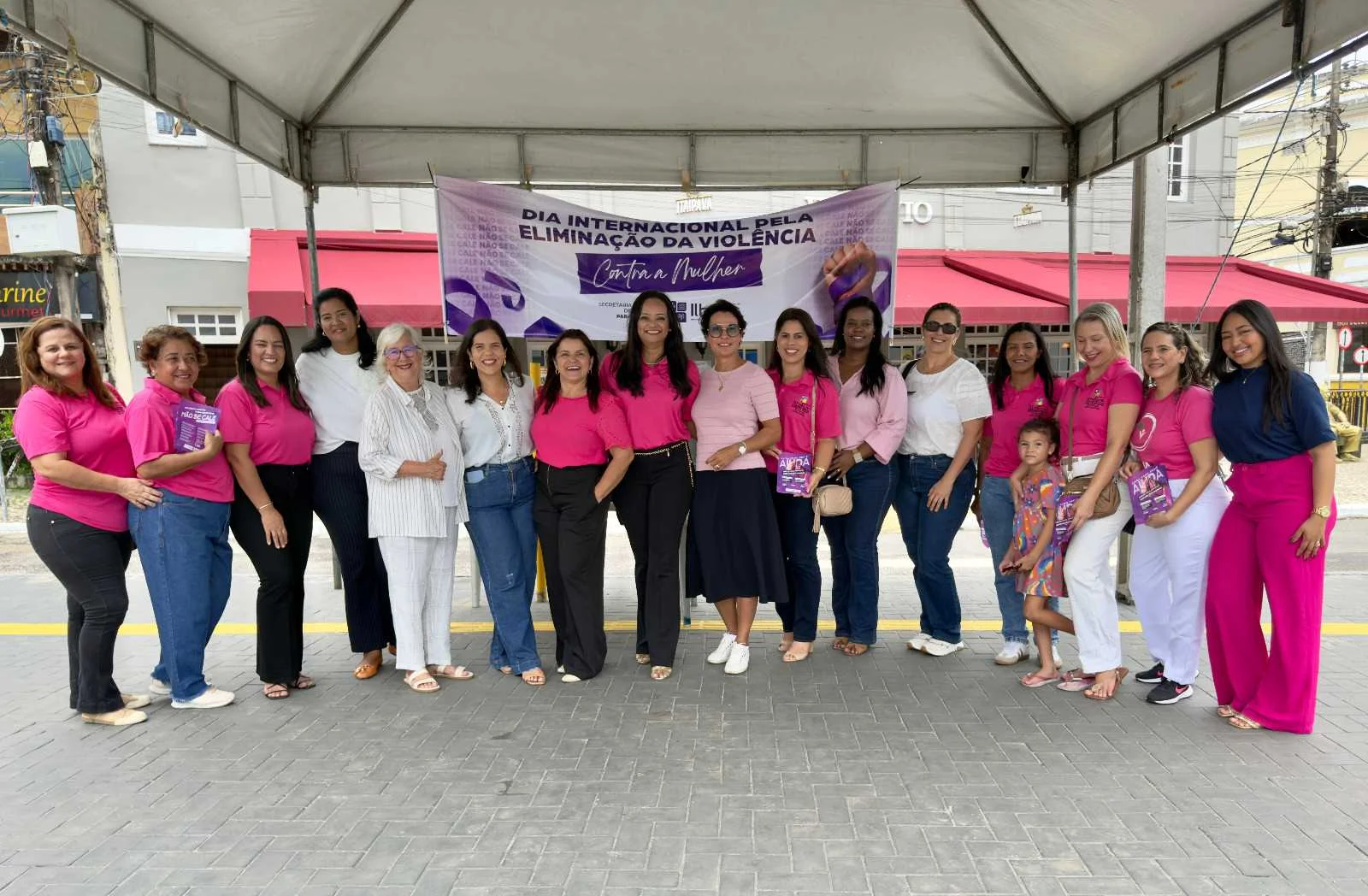 Ilhéus promove ação de conscientização no Dia pela Eliminação da Violência contra as Mulheres.