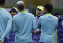 Ancelotti começa a esboçar equipe para amistoso contra o Senegal Ancelotti começa a esboçar equipe para amistoso contra o Senegal