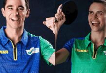 Calderano e Bruna Takahashi vencem estreia no WTT Champions Frankfurt Calderano e Bruna Takahashi vencem estreia no WTT Champions Frankfurt