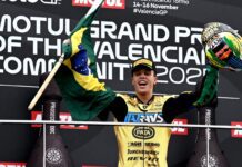 Diogo Moreira conquista Campeonato Mundial de Moto2 Diogo Moreira conquista Campeonato Mundial de Moto2