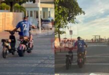 VÍDEO: Flagrante! Condutor é Flagrado Puxando Moto Elétrica Na Barra