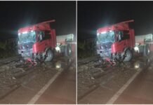 Criança é única sobrevivente de colisão frontal com caminhão na Bahia