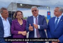 Senadores aliados de Bolsonaro fazem vistoria em ala da Papuda