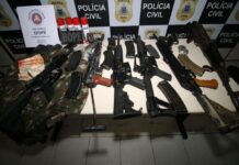 Com 6.251 armas apreendidas, mortes violentas têm queda de 33% em novembro