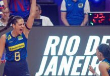 Central Julia Kudiess é eleita a 5ª melhor jogadora do vôlei mundial Central Julia Kudiess é eleita a 5ª melhor jogadora do vôlei mundial