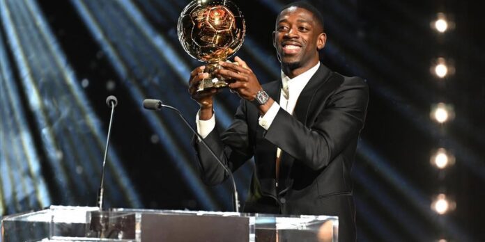 Dembelê e Bonmatí levam Fifa The Best de melhores jogadores do ano