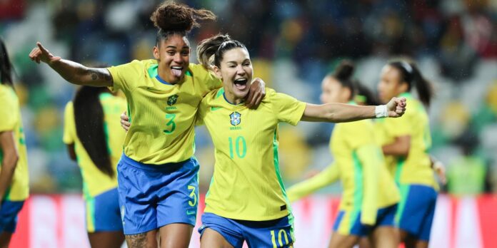 Seleção feminina fecha 2025 com goleada de 5 a 0 Seleção feminina fecha 2025 com goleada de 5 a 0 sobre Portugal