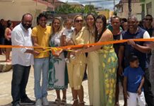 Bairro Bela Vista recebe mais duas ruas calçadas em Ibicaraí, Rua D e Travessa D