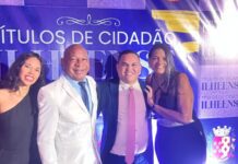 Nerival Reis rouba a cena na entrega do Título de Cidadão Ilheense