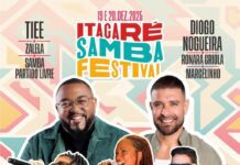 Prefeitura divulga line-up do Festival de Samba de Itacaré