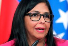 Delcy Rodríguez toma posse como presidente interina da Venezuela