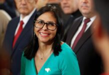 Delcy agradece a Lula e ao povo brasileiro por apoio e solidariedade