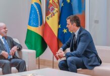 Lula agradece a Sánchez por apoio sobre acordo com UE