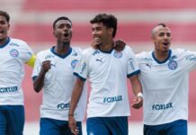 Bahia goleia Inter de Limeira na estreia da Copa SP de futebol júnior Bahia goleia Inter de Limeira na estreia da Copa SP de futebol júnior