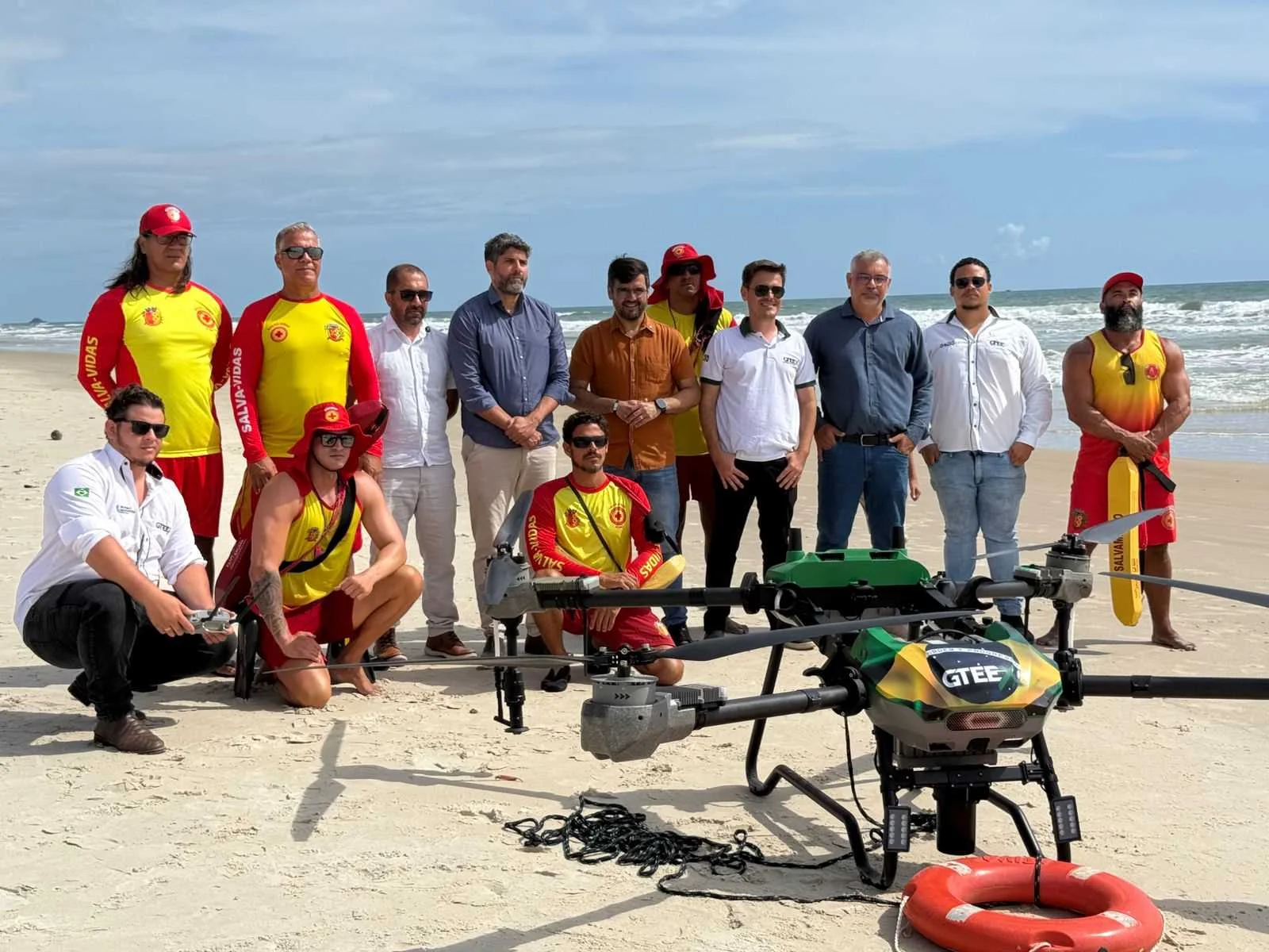 Ilhéus apresenta drone de salvamento aquático em evento nesta terça-feira (20)