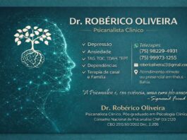 Dr Roberto Oliveira psicanalista clínico