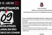 Justiça Manda Prefeitura De São Francisco Do Conde Pagar Salários Atrasados Em Até 48 Horas Justiça Manda Prefeitura De São Francisco Do Conde Pagar Salários Atrasados Em Até 48 Horas