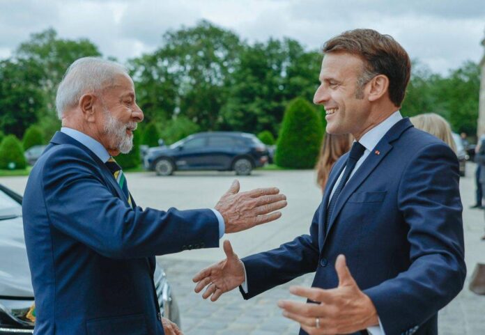Lula E Macron Conversaram Por Telefone Sobre Acordo E Conselho Lula E Macron Conversaram Por Telefone Sobre Acordo E Conselho Da Paz
