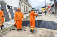 Prefeitura de Itabuna executa a recomposição asfáltica de vias urbanas