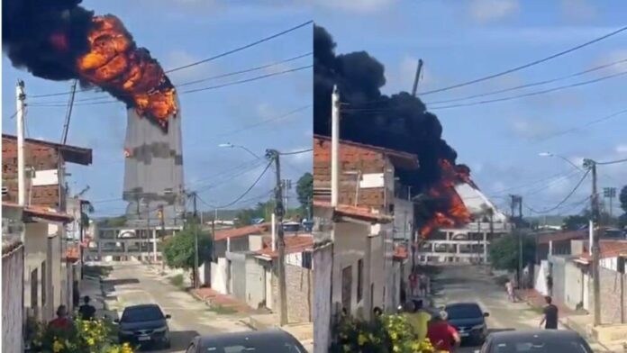 Incêndio Destrói Estátua De Nossa Senhora De Fátima Em Capital No Nordeste