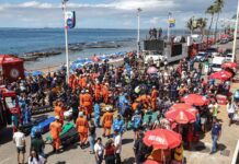 Samu Faz Simulado No Circuito Barra–Ondina Para O Carnaval 2026 Samu Faz Simulado No Circuito Barra–Ondina Para O Carnaval 2026