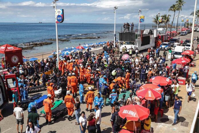Samu Faz Simulado No Circuito Barra–Ondina Para O Carnaval 2026