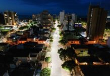 Av. Vereador Marcus Paiva recebe modernização na iluminação e reassentamento de paralelo