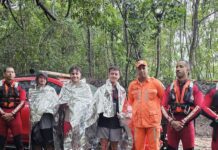 Depois de mais de 24 horas perdidos, turistas ingleses são resgatados por bombeiros de Itaberaba