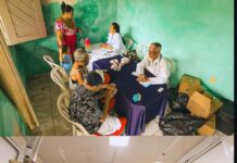 Saúde nas Comunidades atende centenas de moradores no bairro Santo Antônio
