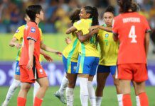 Brasil deslancha com Kerolin e goleia Coreia do Sul pelo Fifa Series Brasil deslancha com Kerolin e goleia Coreia do Sul pelo Fifa Series