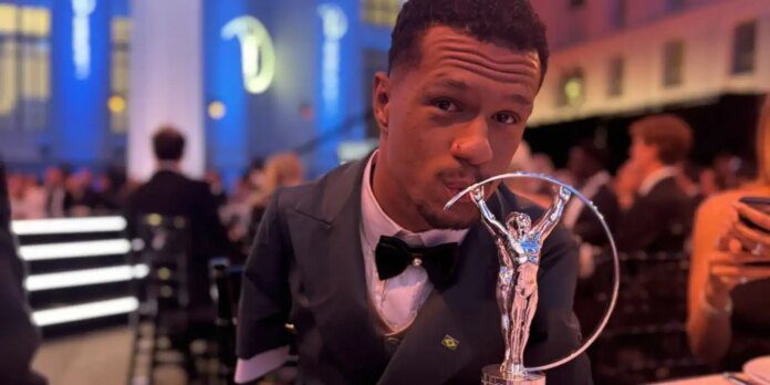 Gabriel Araújo conquista Laureus, maior premiação do esporte mundial Gabriel Araújo conquista Laureus, maior premiação do esporte mundial