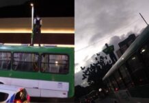 Após Mais De Três Horas, Rodoviário Desce Do Teto De ônibus Em Narandiba Após Mais De Três Horas, Rodoviário Desce Do Teto De ônibus Em Narandiba
