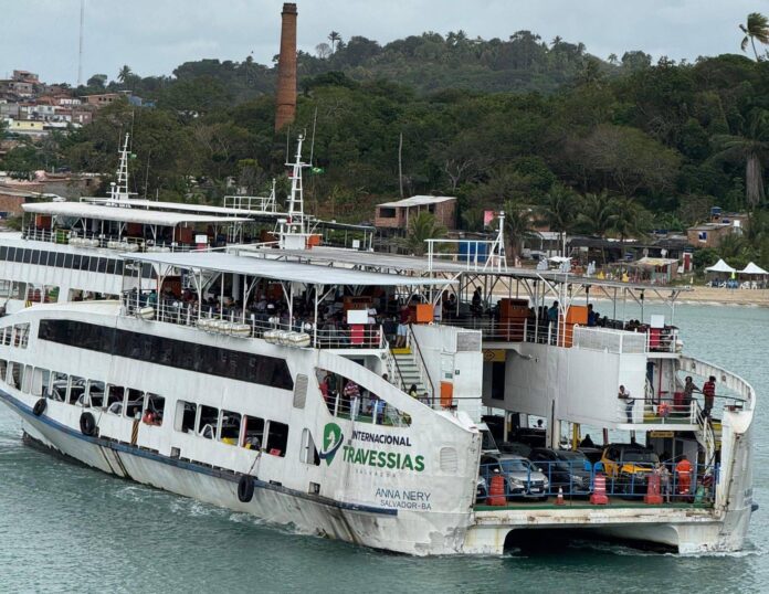 Ferry-Boat Registra Movimento Tranquilo Nesta Terça-feira (26) Em Salvador E Na Ilha