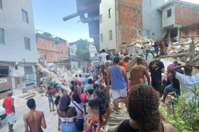 Imóvel Desaba Em Luís Anselmo, Em Salvador, E Deixa Ao Menos Um Ferido