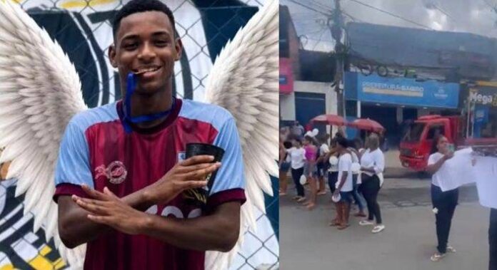 Jovem De 19 Anos Morto Em Valéria Gera Protestos E Jovem De 19 Anos Morto Em Valéria Gera Protestos E Cobrança Por Justiça Em Salvador