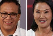 Eleições Peru: vantagem de Sánchez sobre Fujimori cai para 7 mil votos