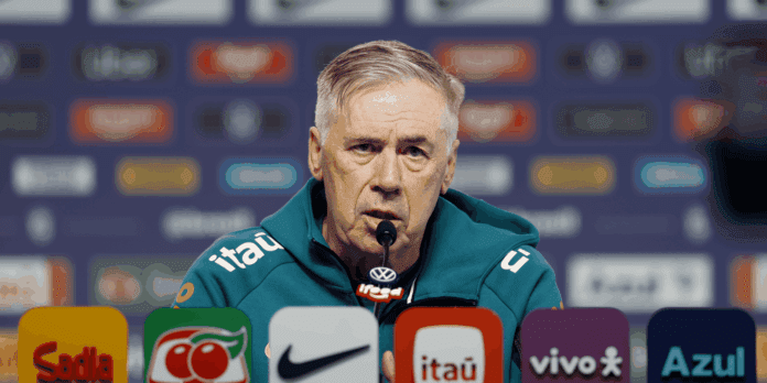 Ancelotti vê Neymar em condição de jogo e acena com Ancelotti vê Neymar em condição de jogo e acena com Rayan titular