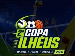 Prefeitura promove 2ª Copa Ilhéus para equipes de voleibol, futsal e basquete.