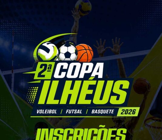 Prefeitura promove 2ª Copa Ilhéus para equipes de voleibol, futsal e basquete.