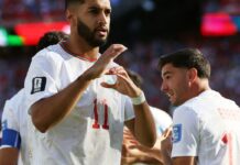 Com gol no relâmpago, Marrocos derrota Escócia pelo grupo do Brasil Com gol no relâmpago, Marrocos derrota Escócia pelo grupo do Brasil