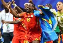 Congo vence de virada e segue na Copa, assim como Colômbia e Portugal Congo vence de virada e segue na Copa, assim como Colômbia e Portugal