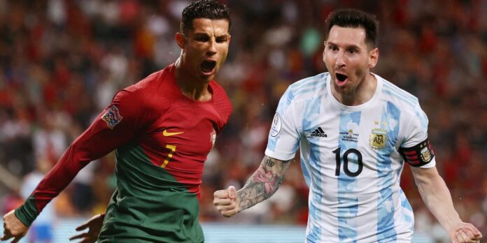 Cristiano Ronaldo e Lionel Messi preparam "última dança" na Copa Cristiano Ronaldo e Lionel Messi preparam "última dança" na Copa