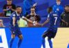 Depois de chuva e pausa, França de Mbappé não dá chances ao Iraque Depois de chuva e pausa, França de Mbappé não dá chances ao Iraque