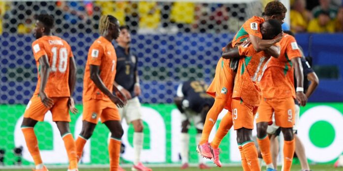 Equador para no travessão e Costa do Marfim vence no Equador para no travessão e Costa do Marfim vence no final, no Grupo E