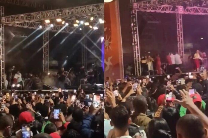 Estrutura De Palco Desaba No São João De Itapetinga Durante Estrutura De Palco Desaba No São João De Itapetinga Durante Show De Amado Batista
